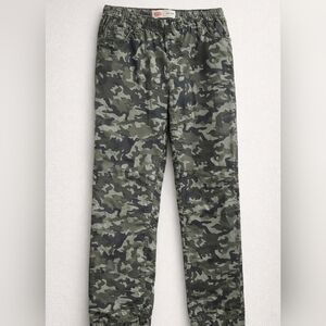 Levi's Jogger Pants Camo Print Elastic Waist Casual Streetwear